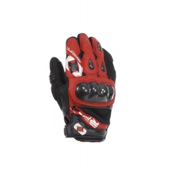 Guantes Racing cortos de cuero-rejilla Oxford RP-4 rojo/negro talla XL