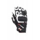 Guantes Racing de cuero cortos Oxford RP-3 negro/blanco talla XL
