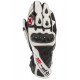 Guantes Racing de cuero Oxford RP-2 blanco/negro talla 2XL