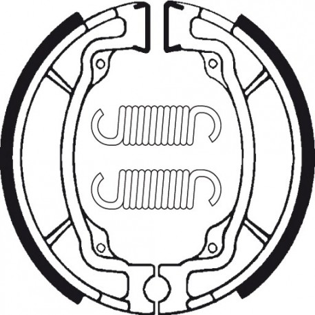 Zapatas de freno BA015