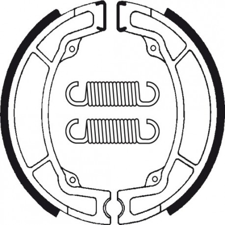 Zapatas de freno BA049