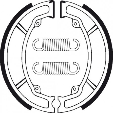 Zapatas de freno BA104