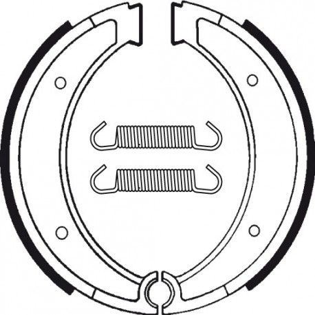 Zapatas de freno BA116