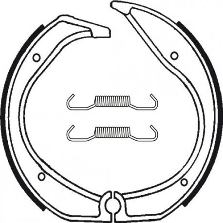 Zapatas de freno BA140