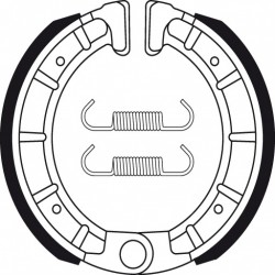 Zapatas de freno BA206