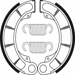 Zapatas de freno BA207