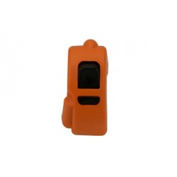 Botón on/off Domino 5D naranja 0407AB.5D