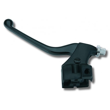 Maneta con soporte Domino Derbi Senda fulcrum 24mm izquierda 2104.04