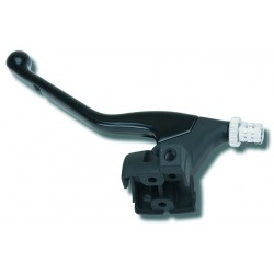 Maneta con soporte Domino Derbi Senda fulcrum 28mm izquierda 2980.04