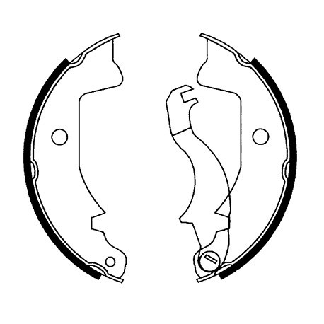 Zapatas de freno Ape Mp Ant/Pos.(6Pz) (180x41)