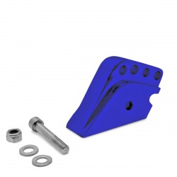 Alargador Amortiguador  Scoot Peugeot 4 Posiciones Azul Anodise