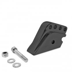 Alargador Amortiguador  Scoot Peugeot 4 Posiciones Negro Mate