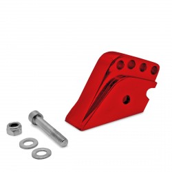 Alargador Amortiguador  Scoot Peugeot 4 Posiciones Rojo Anodise