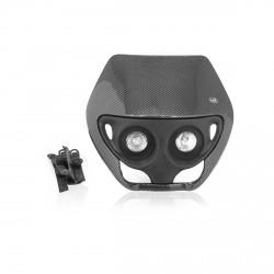 Cabeza Horquil Enduro Halog Doble Optic Carbono Imit