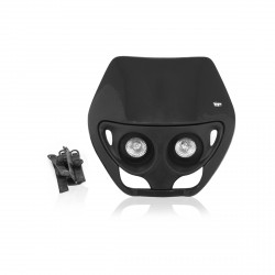 Cabeza Horquil Enduro Halog Doble Optic Negra