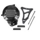 Carter Encendido + Tapa Pignon  Senda Negro/Imit Carbono