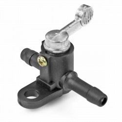 Grifo De Gasolina 1 Salidas Universal Con Depression (Gy6) /Yamaha Pw 50Cc