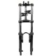 Horquilla Cyclo Ebr Adapt. Peugeot 103 - Mbk 51 Avec Stabilisateur Renforce + Reglage Precharge Ressort