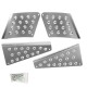 Kit Marchapie Booster Cromado (4 Piezas)