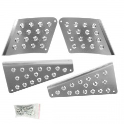 Kit Marchapie Booster Cromado (4 Piezas)