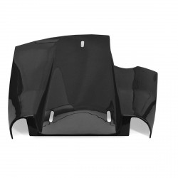 Paso De Rueda Trasero  Booster Negro Metal