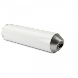 Silencieux Carenzi Daemon Blanc Multi Affectations 280 X 70 Mm