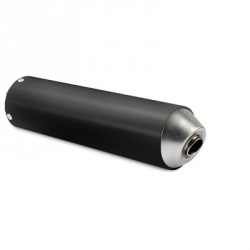 Silencieux Carenzi Daemon Noir Multi Affectations 280 X 70 Mm