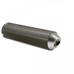 Silencieux Carenzi Daemon Titanium Multi Affectations 280 X 70 Mm