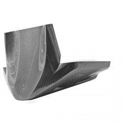 Spoiler Bajo  Stunt/Slider Imit Carbono