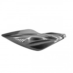 Tapa  Tras Der Nitro/Aerox Imit Carbono