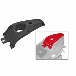 Tapa Asiento Gasolina  Nitro/Aerox Negro Metal
