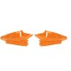 Tapa Motor D+Iz  Booster 2004- Naranja