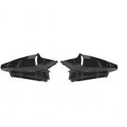 Tapa Motor D+Iz  Booster 2004- Negro Metal
