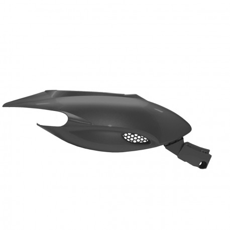 Tapa Motor Derecha  Stalker Negro Metal 1997-2011