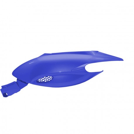 Tapa Motor Izquierda  Stalker Azul Metal