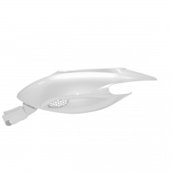 Tapa Motor Izquierda  Stalker Blanco 1997-2011