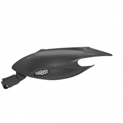 Tapa Motor Izquierda  Stalker Negro Metal 1997-2011