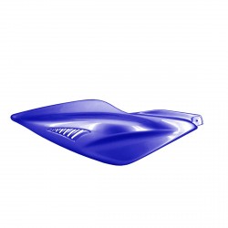 Tapa Tras Der Nitro/Aerox Azul Metal