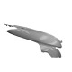 Tapa Tras Der Sh125/150 2006 Gris