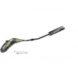 Tubo Escape Moto Carenzi Daemon  Derbi Senda R 2000 / Drd Paso Alto