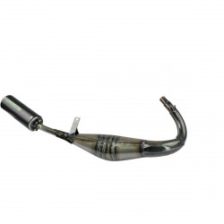 Tubo Escape Moto Carenzi Daemon  Rieju 50 Mrt Paso Bajo