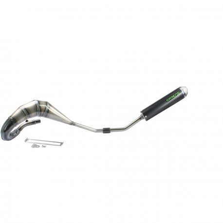 Tubo Escape Moto Carenzi Daemon  Rieju 50 Mrx