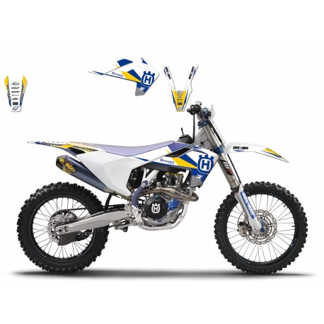 Kit adhesivos Blackbird Dream amarillo Husqvarna 2612E