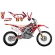 Kit adhesivos Blackbird réplica Honda Gariboldi 2016 2145R16