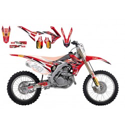 Kit adhesivos Blackbird réplica Honda Gariboldi 2016 2145R16