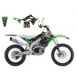 Kit adhesivos Blackbird réplica Monster Energy Kawasaki Racing Team 2016 2420R8