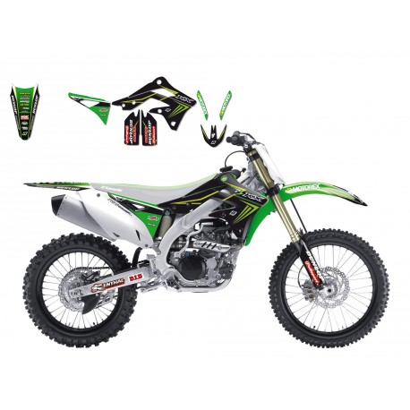 Kit adhesivos Blackbird réplica Monster Energy Kawasaki Racing Team 2016 2420R8