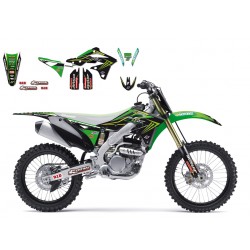 Kit adhesivos Blackbird réplica Monster Energy Kawasaki Racing Team 2016 2421R8