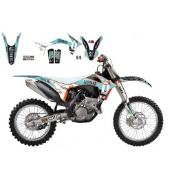 Kit adhesivos Blackbird réplica KTM Marchetti Racing 2016 2537R9