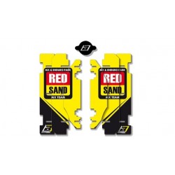 Adhesivos para rejillas de radiador Blackbird Replica Rockstar Suzuki World MXGP 2016 A303R5